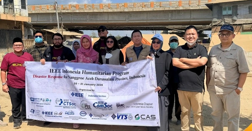 Kegiatan Pengabdian Masyarakat Internasional Prodi Teknik Elektro Fakultas Teknik USU Bekerja Sama dengan IEEE Indonesia Section